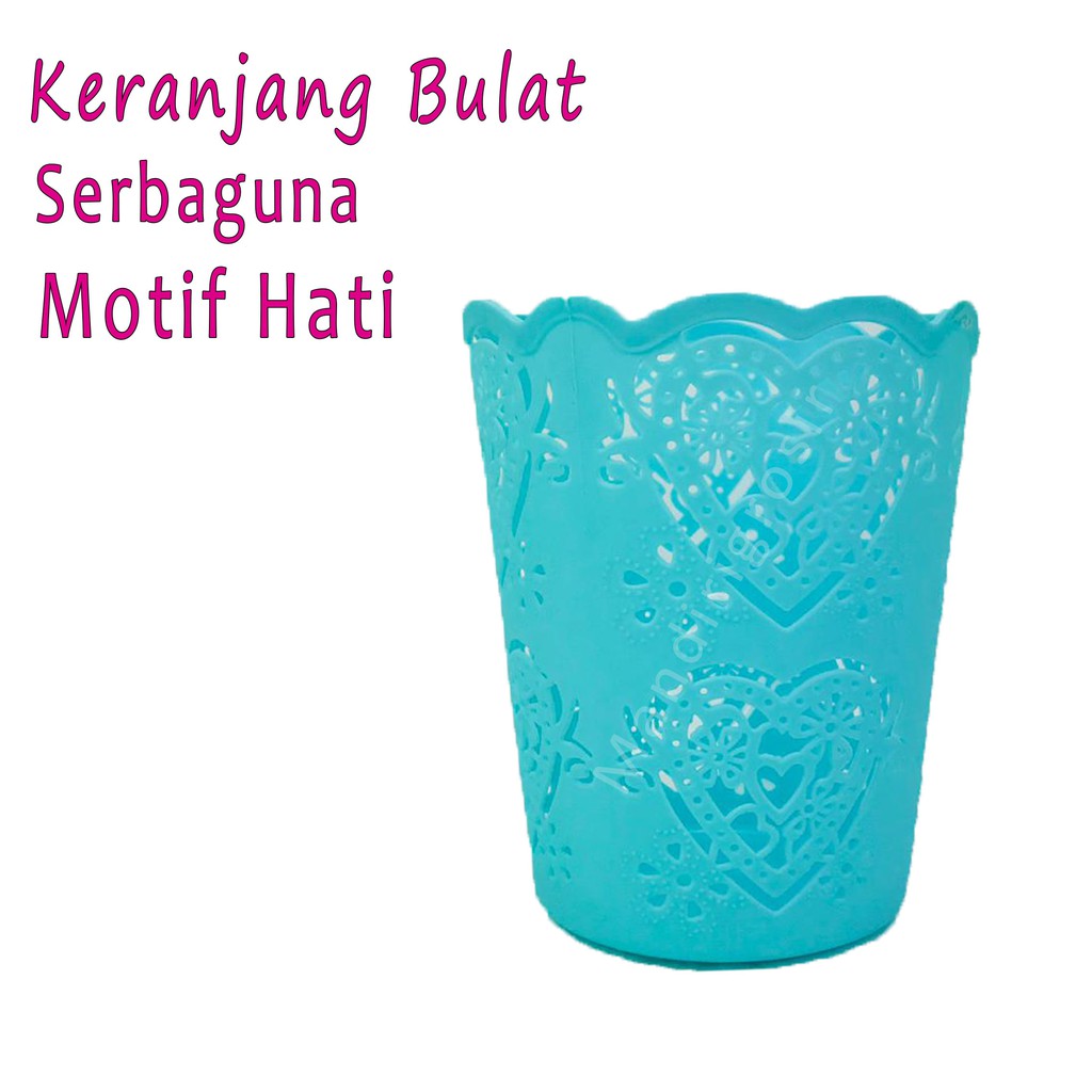 KERANJANG BULAT  * KERANJANG SERBAGUNA * MOTIF