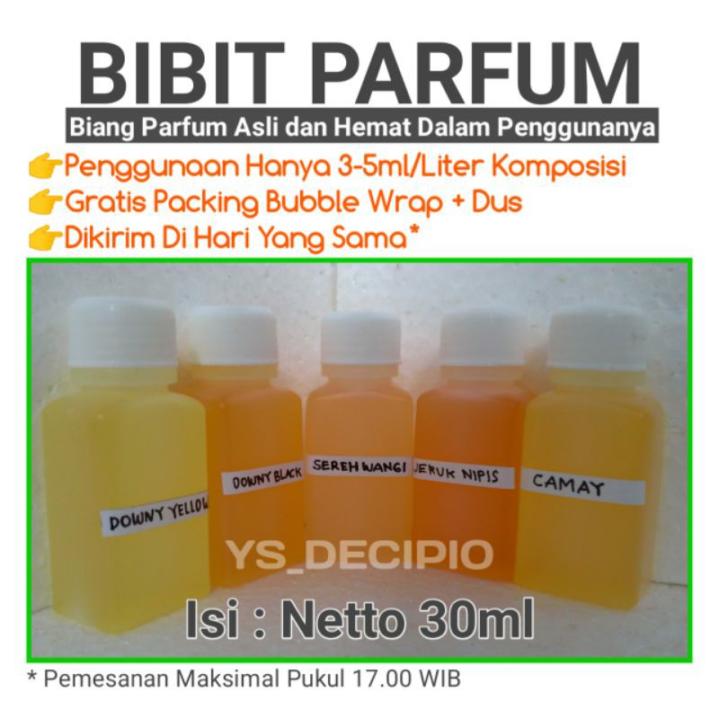 Bibit Parfum Biang Parfum Botol 30ml