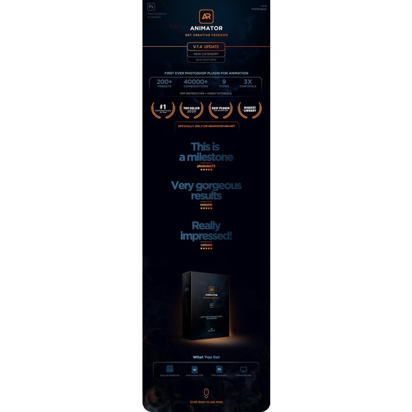 Animator Photoshop Plugin For Animated Effects - Plugins