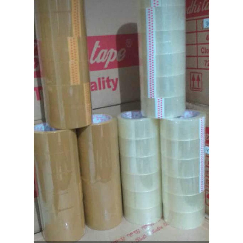 

1 Slop (6 roll) Lakban Packing Kualitas Mantap Harga Bersahabat