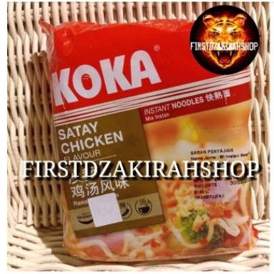 

Koka mie instan satay chicken 85gr