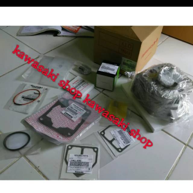 blok seher set ninja r atau rr original kawasaki