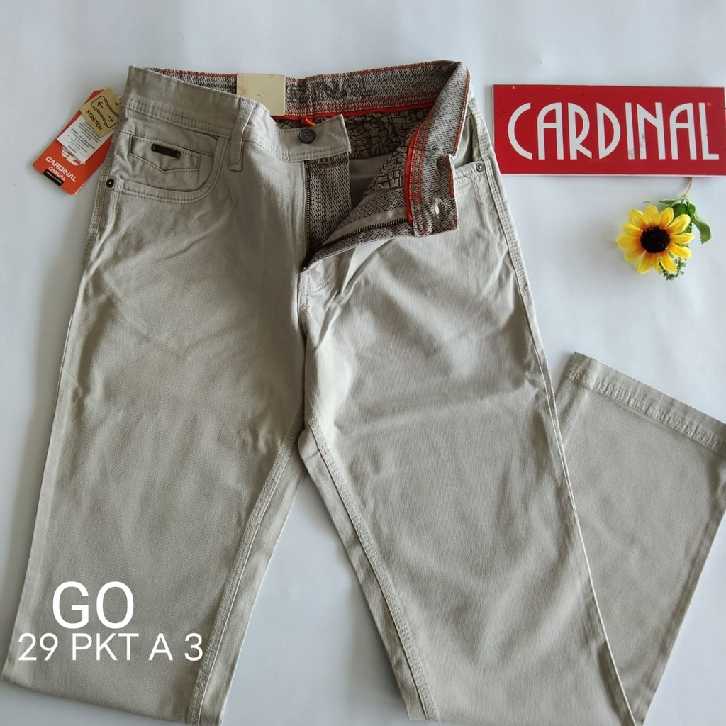 gof 29-PKT CARDINAL CASUAL CELANA POCKETS PANJANG Celana Chino Pria Fashion Laki Brand Kekinian