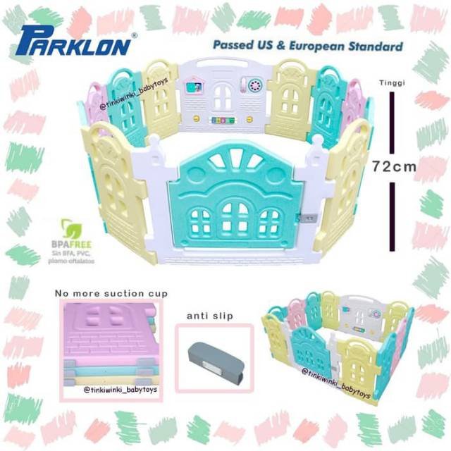 Parklon fence upgraded 12+2