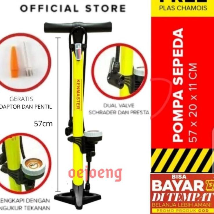 ✩ Pompa Angin Pompa Ban Sepeda Motor PACIFIC ❆