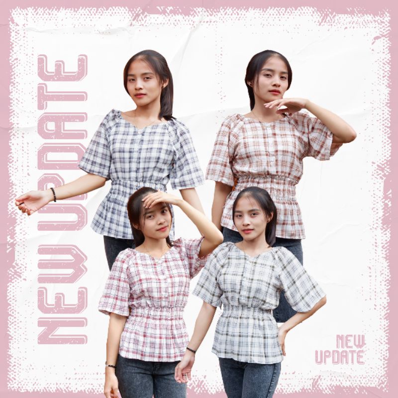 PAKET USAHA ATASAN KEMEJA BLOUSE / PAKET RESELLER KEMEJA / PAKET USAHA HEMAT ATASAN RAYON / PAKET US