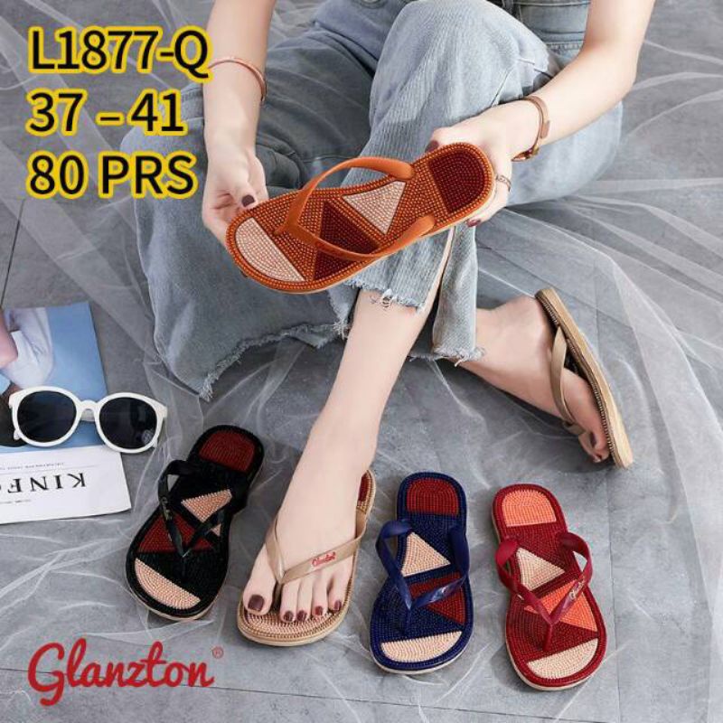 Sandal Japit Duri Glanzton L1877-Q