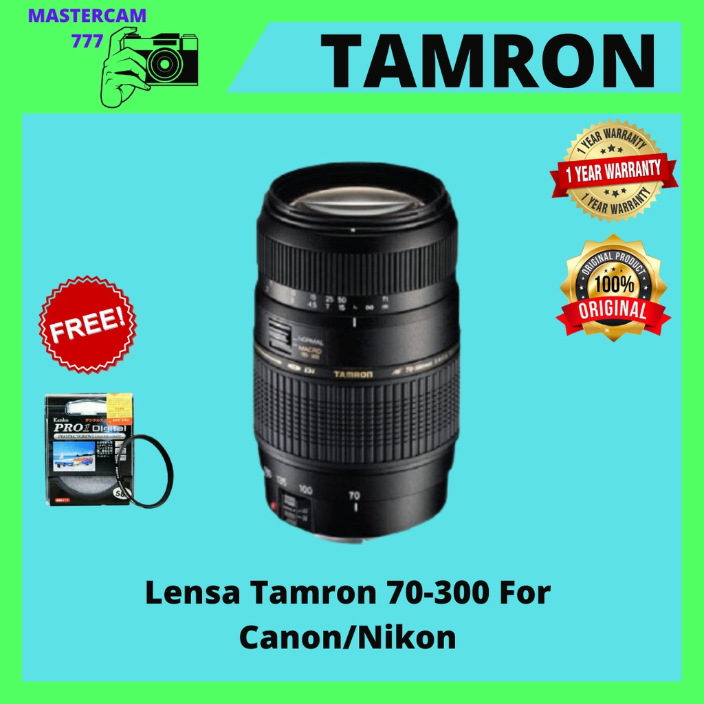 Lensa Tamron 70-300 For Canon/Nikon