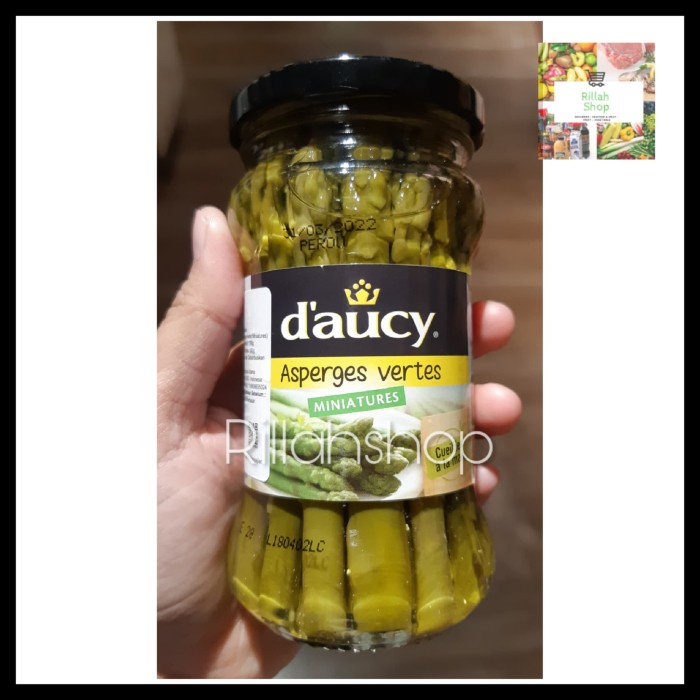 

Acar Asparagus Daucy Small Green 190 Gram