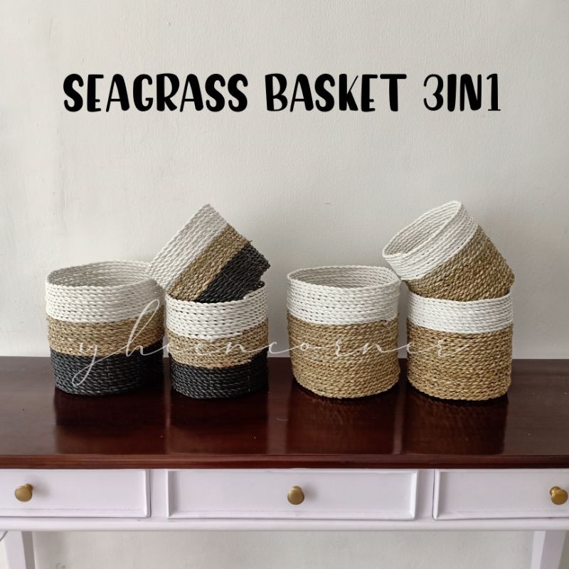 Seagrass Basket 3in1