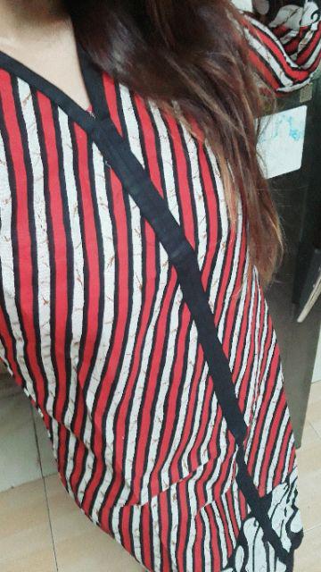 Terlaris Serut Genes Jelita Tunic Tunik Batik Modern Wanita