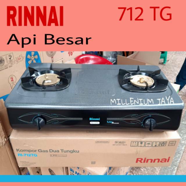 Jual Kompor Rinnai Turbo 712 Tg Dan 712 T Api Lilin Shopee Indonesia