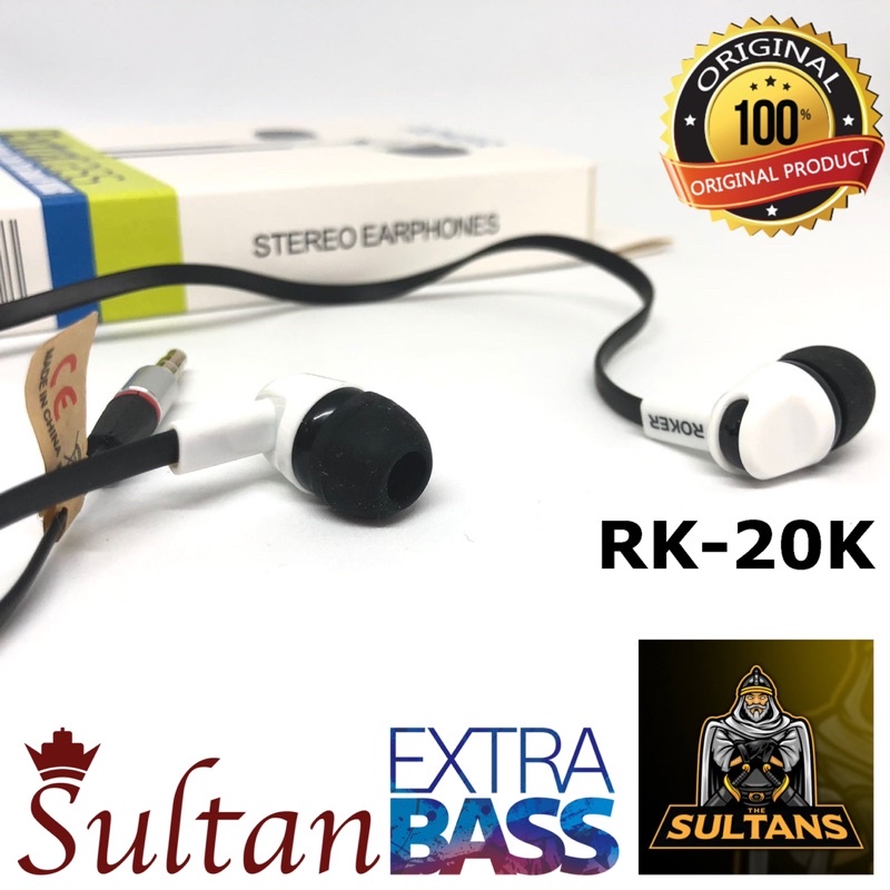 grosir handsfree roker hf rk20k original quality real extra bass