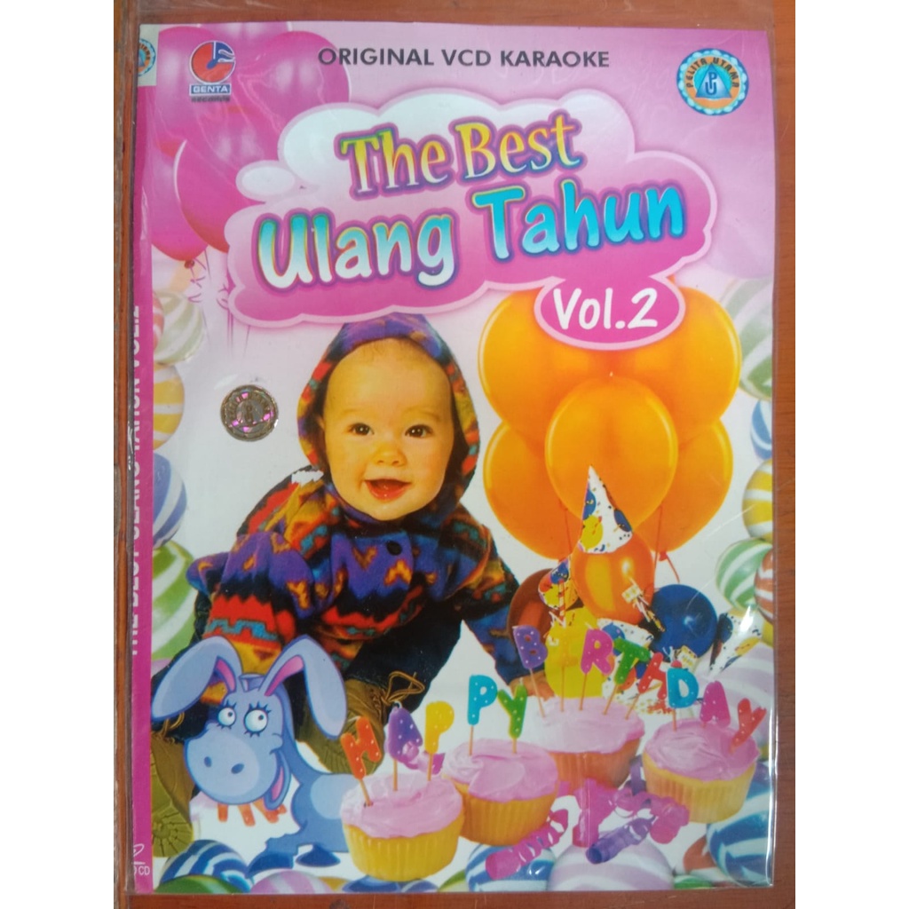 Kaset Vcd Dvd Karaoke  Anak Anak The Best Ulang Tahun Vol 2