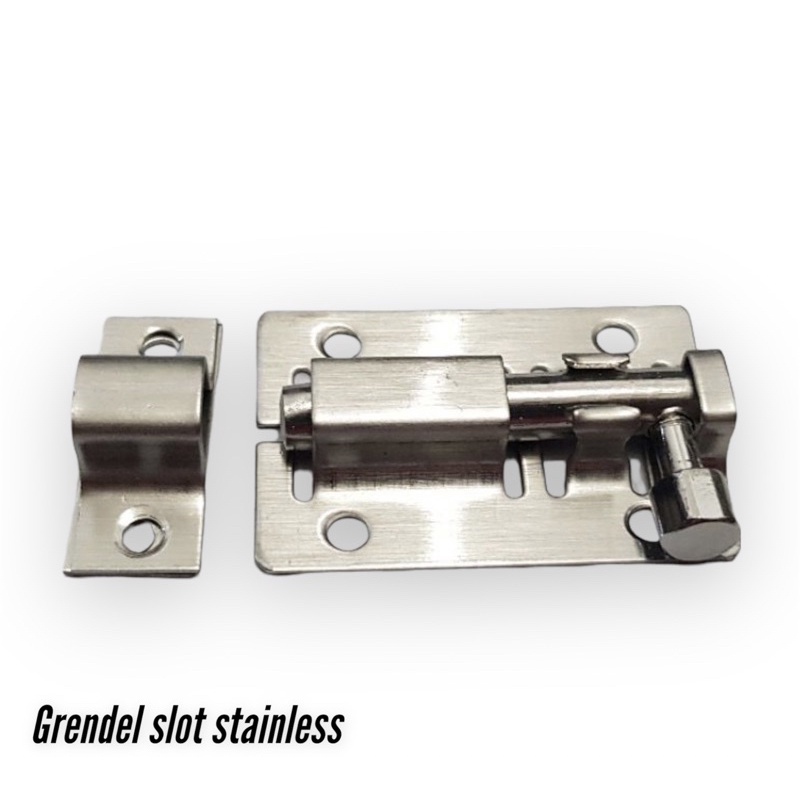 Grendel pintu slot stainless 2inch 3inch