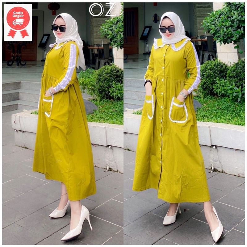 gamis trq/gamis shaqueenara/dress trq/tunik new oz/midi dress new oz/mini dress new oz/