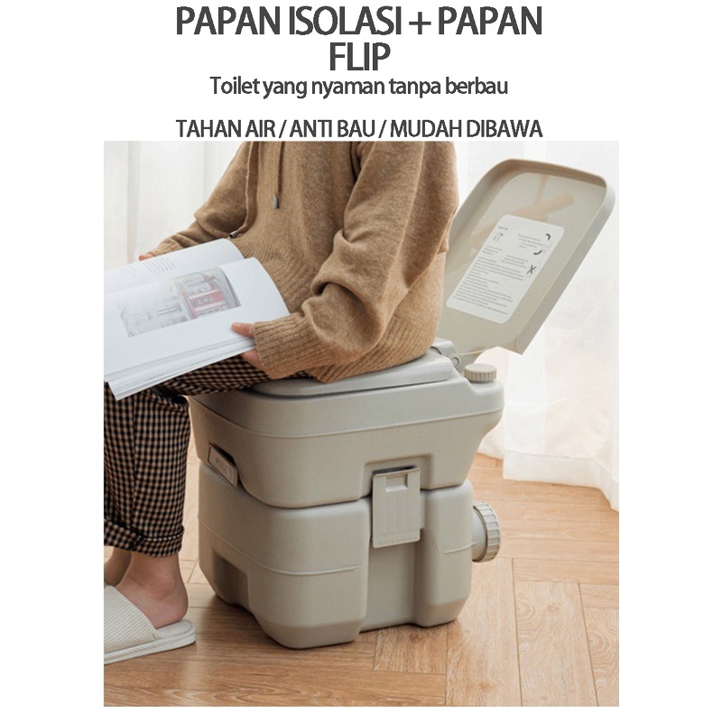 Toilet Portable untuk/toilet bergerak/toilet luar ruangan/toilet berkemah