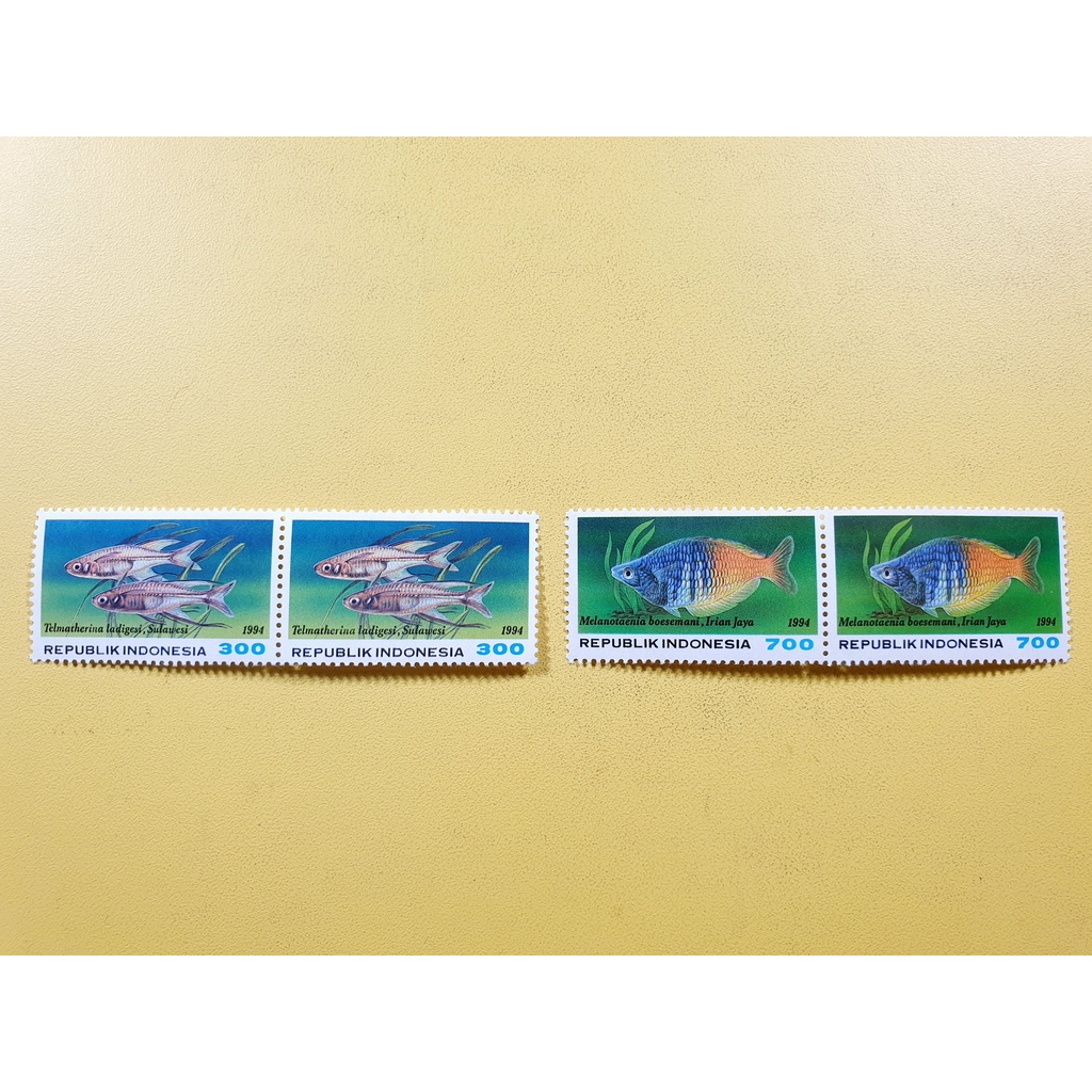 

Perangko Ikan Hias 1994 isi 2 Set