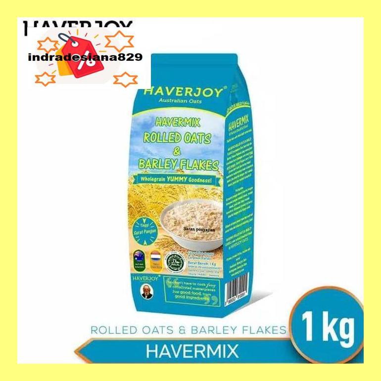 

Sf504Nind Haverjoy Havermix Rolled Oats & Barley Flakes -1000Gr Ind504Sm