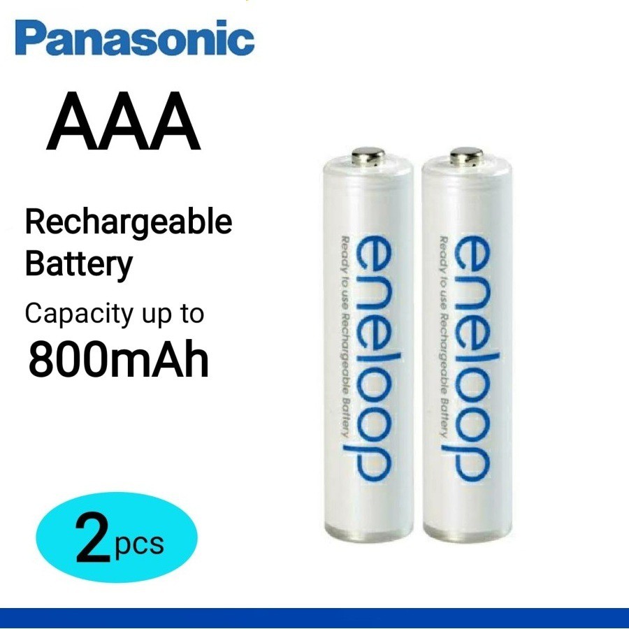 Baterai Charger Panasonic eneloop AAA 800mAh 2pcs