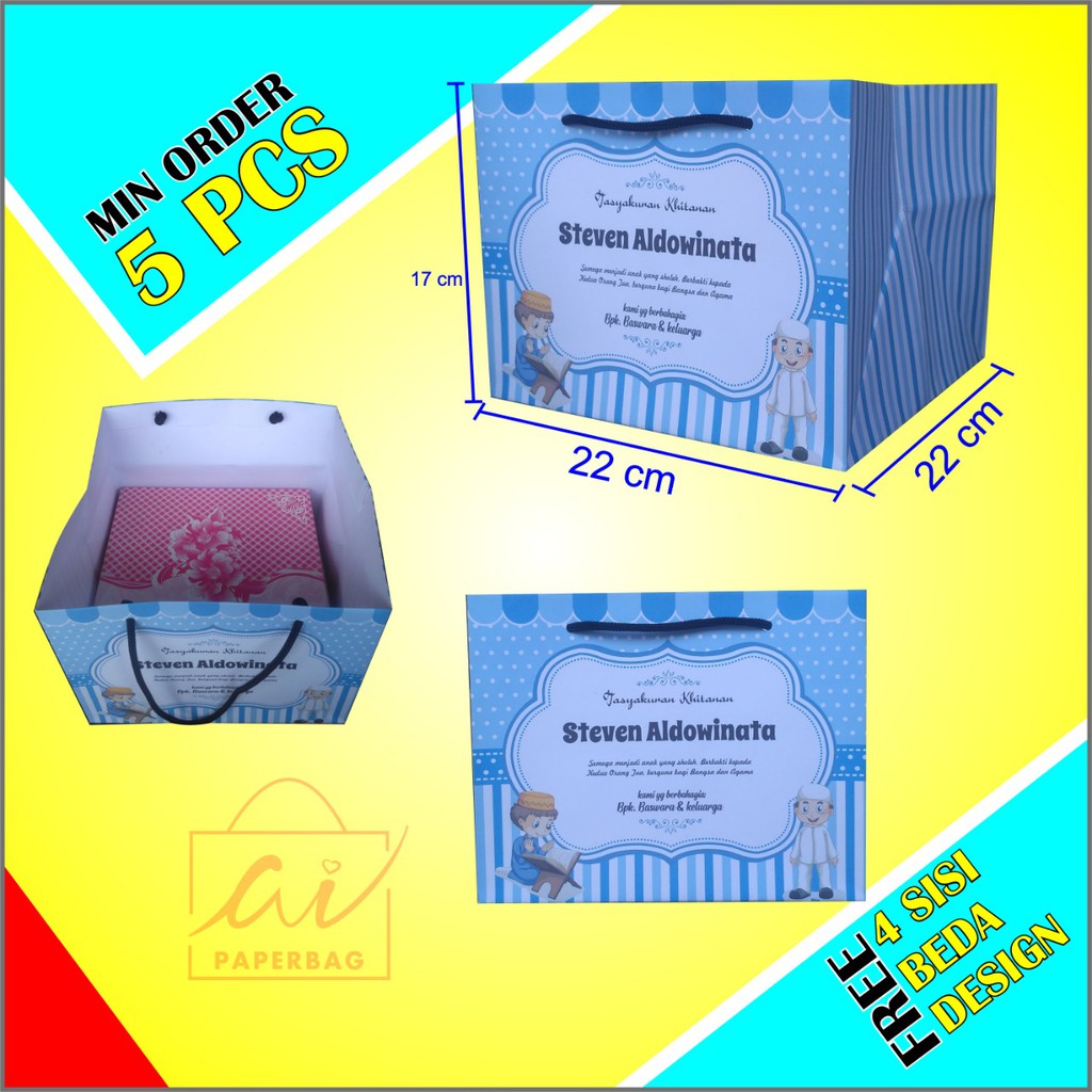 

PAPERBAG KOTAK PAPERBAG CUSTOM PRINTING PAPERBAG KOTAK NASI PAPERBAG KOTAK PAPERBAG TUMPENG MINI