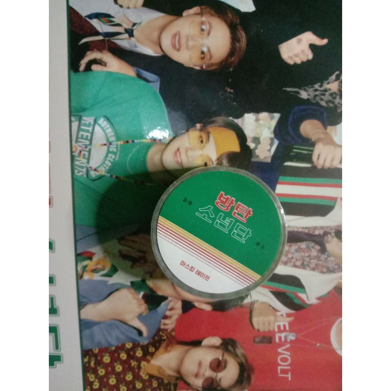 Official Masking Tape Season greating 2021 BTS