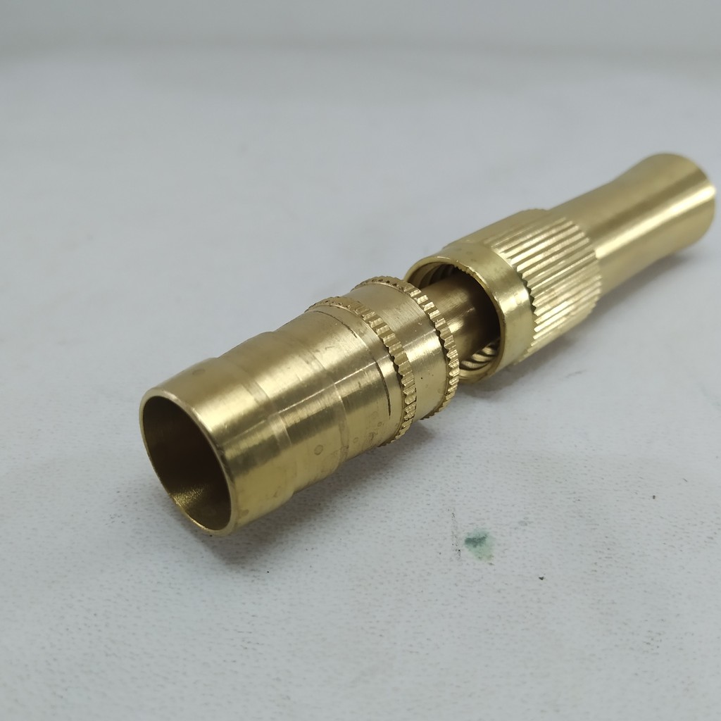 Hose Nozzle Semprotan Selang Lurus Kuningan