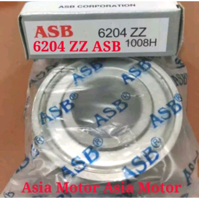 Bearing Laher Pintu Pagar - Rolling Door - Folding Gate Bearing Klaher 6204 ZZ ASB Uk 20x47x14 mm