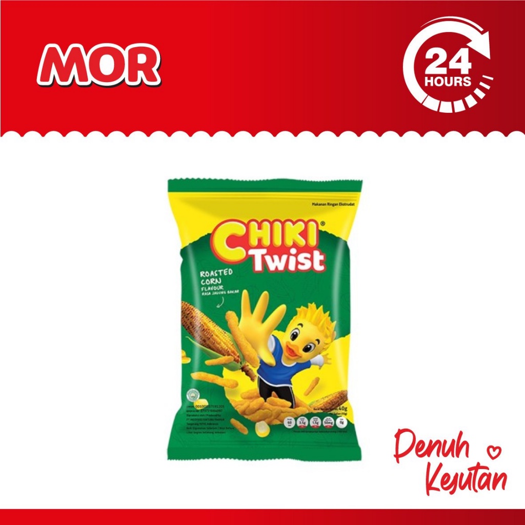 

CHIKI Twist Roasted Corn 40 Gr Rasa Jagung Bakar