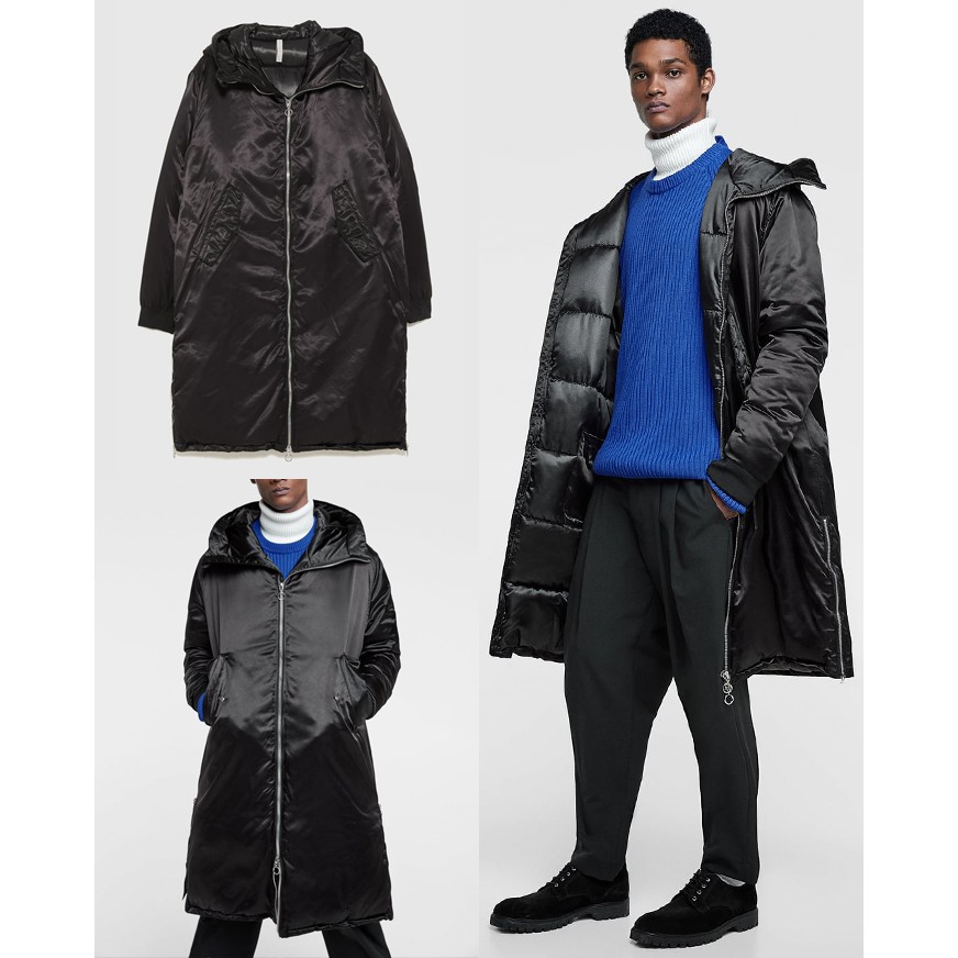 zara men puffer