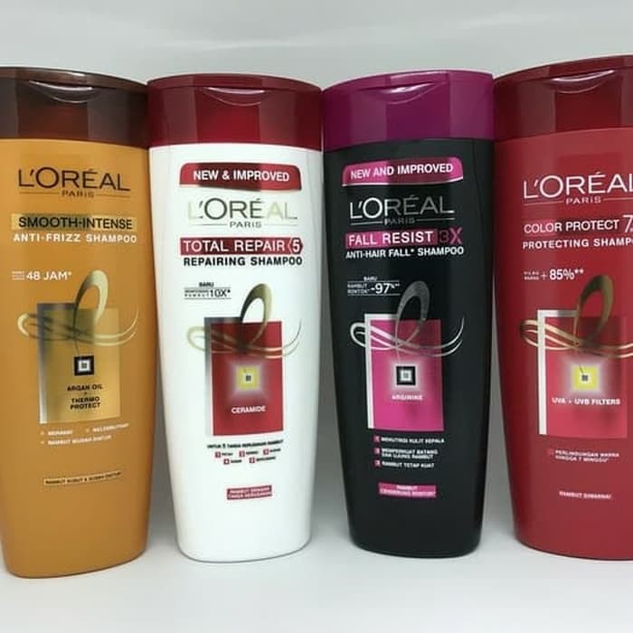 Loreal shampo smooth intense 330 ml(kemasan baru) Shopee Indonesia
