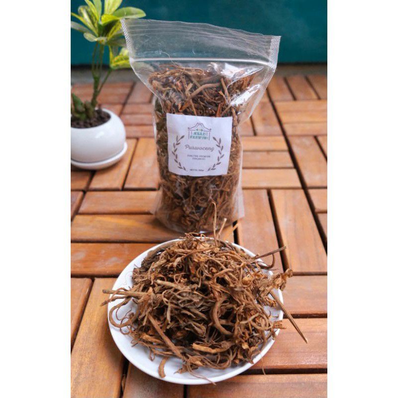 

Akar Purwoceng Kering Premium ( Organik ) - 100 gram