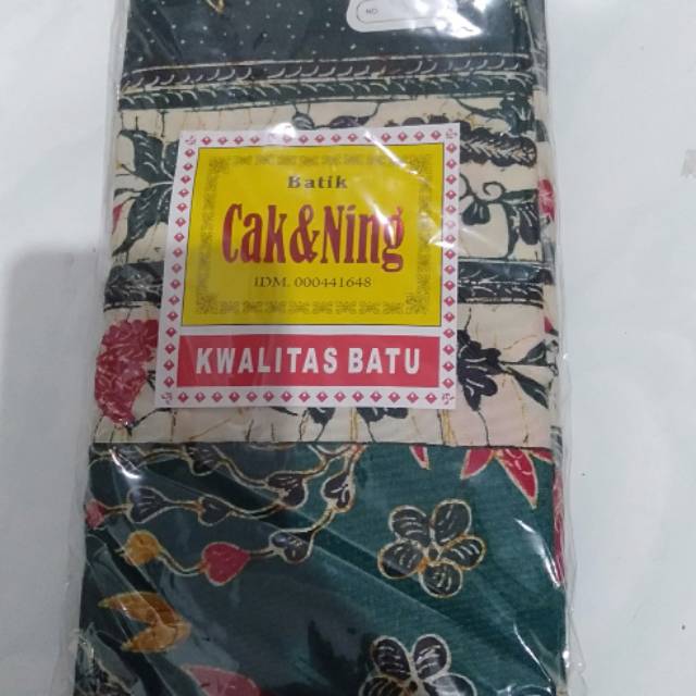 Kain batik cak dan ning