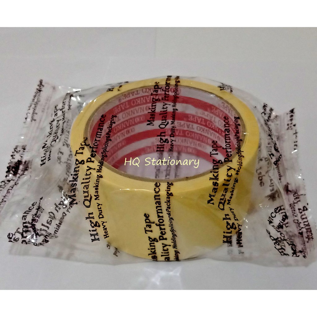 

Masking Tape / Lakban Kertas NANKO TAPE 2 inch (48 mm)