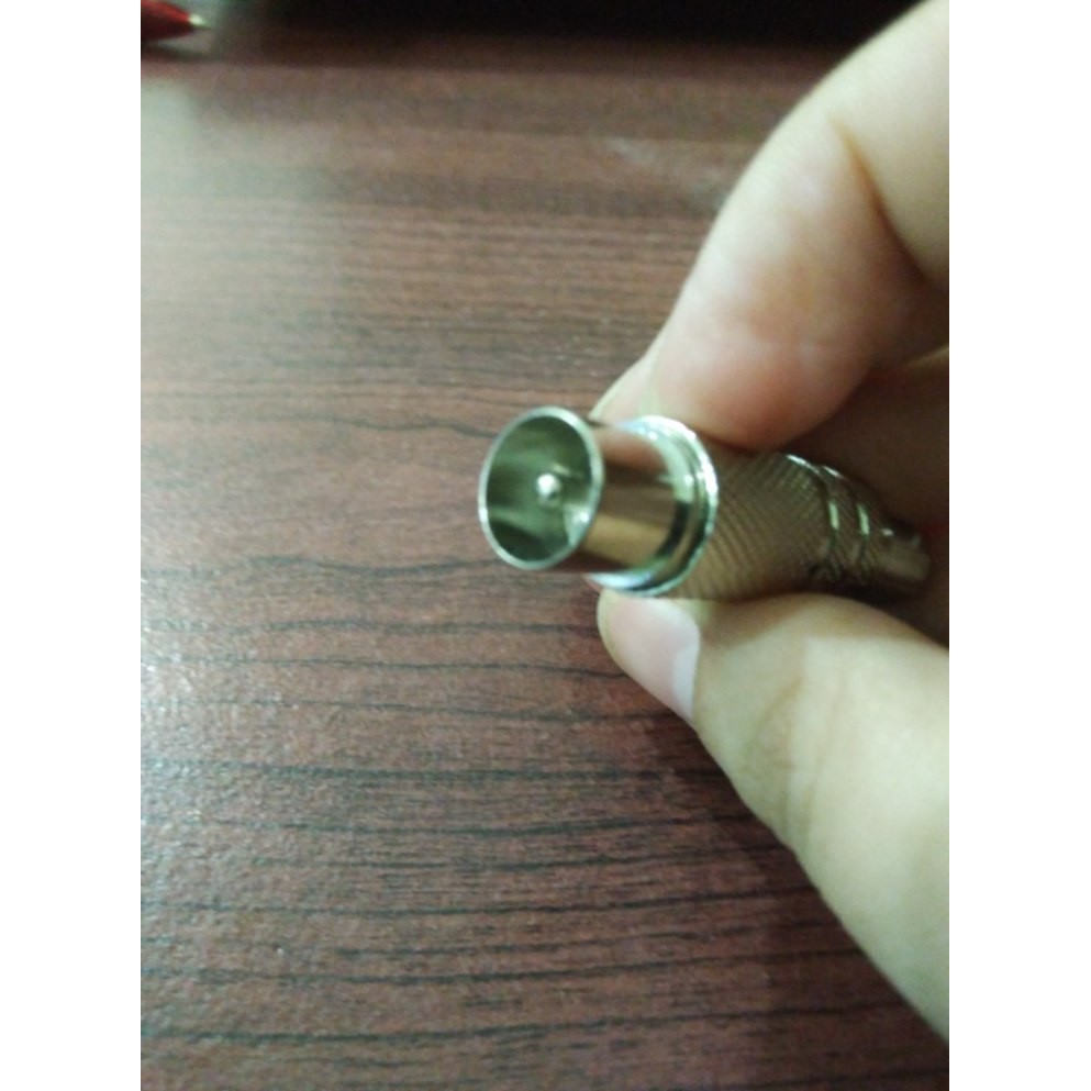 Jack Tv / Antena - Konektor Antena Tv -Jantan - Male