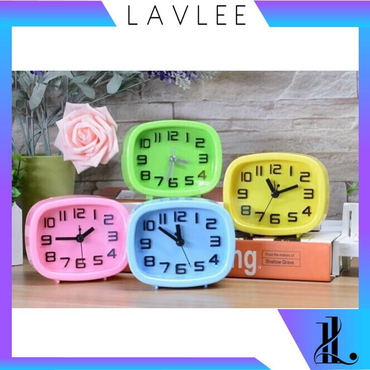 {Lav - J295} Jam Meja Alarm / Jam Beker Mini / Jam Beker