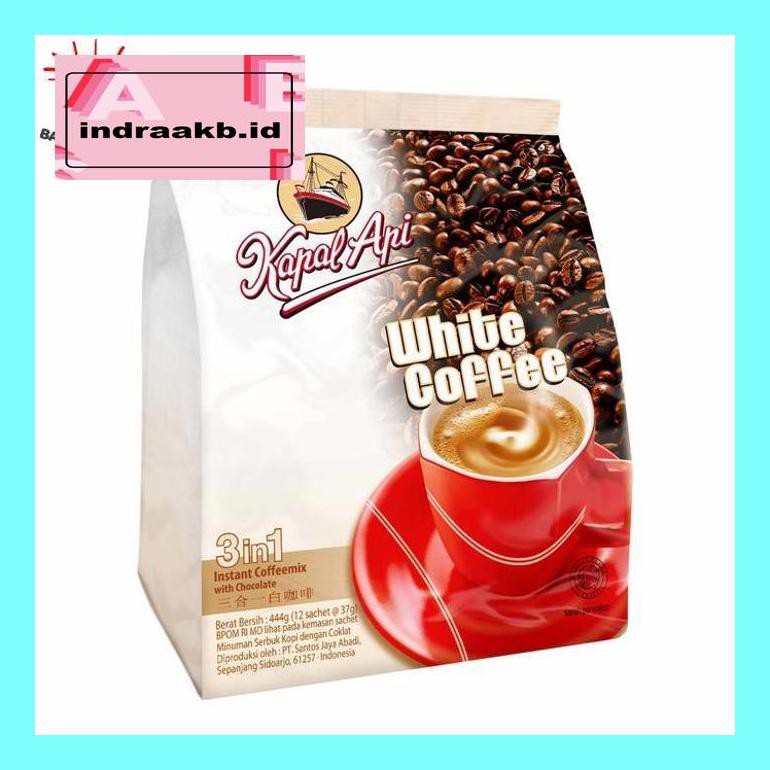 

Kops05X Kapal Api White Coffee Bag ( Isi 12 Sachet@37Gram) Cof05Sc