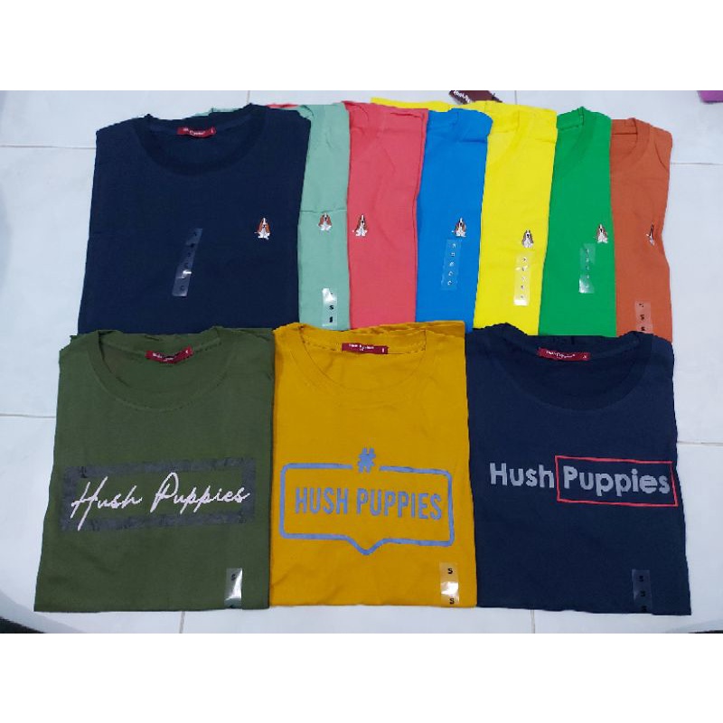 Hush Puppies T'Shirt/Kaos Hush Puppies ORI Murah