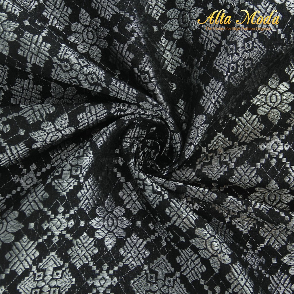 

Alta Moda Songket Motif Palembang Modern Warna Hitam (0.5M)