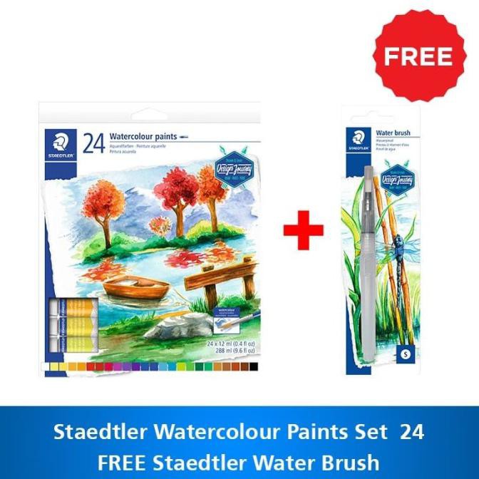 

Stok Baru! Staedtler Watercolour Paint Tubes - Isi 24Pcs Termurah
