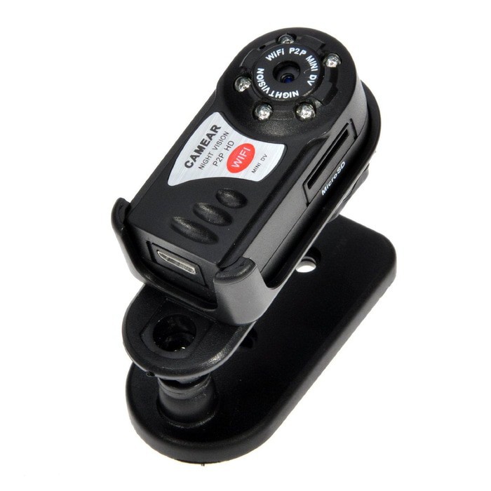 #CC015 Mini Wireless Hd Wifi Ip Camera Q7 Surveilliance SPY Camera Video Cam Hot Sale
