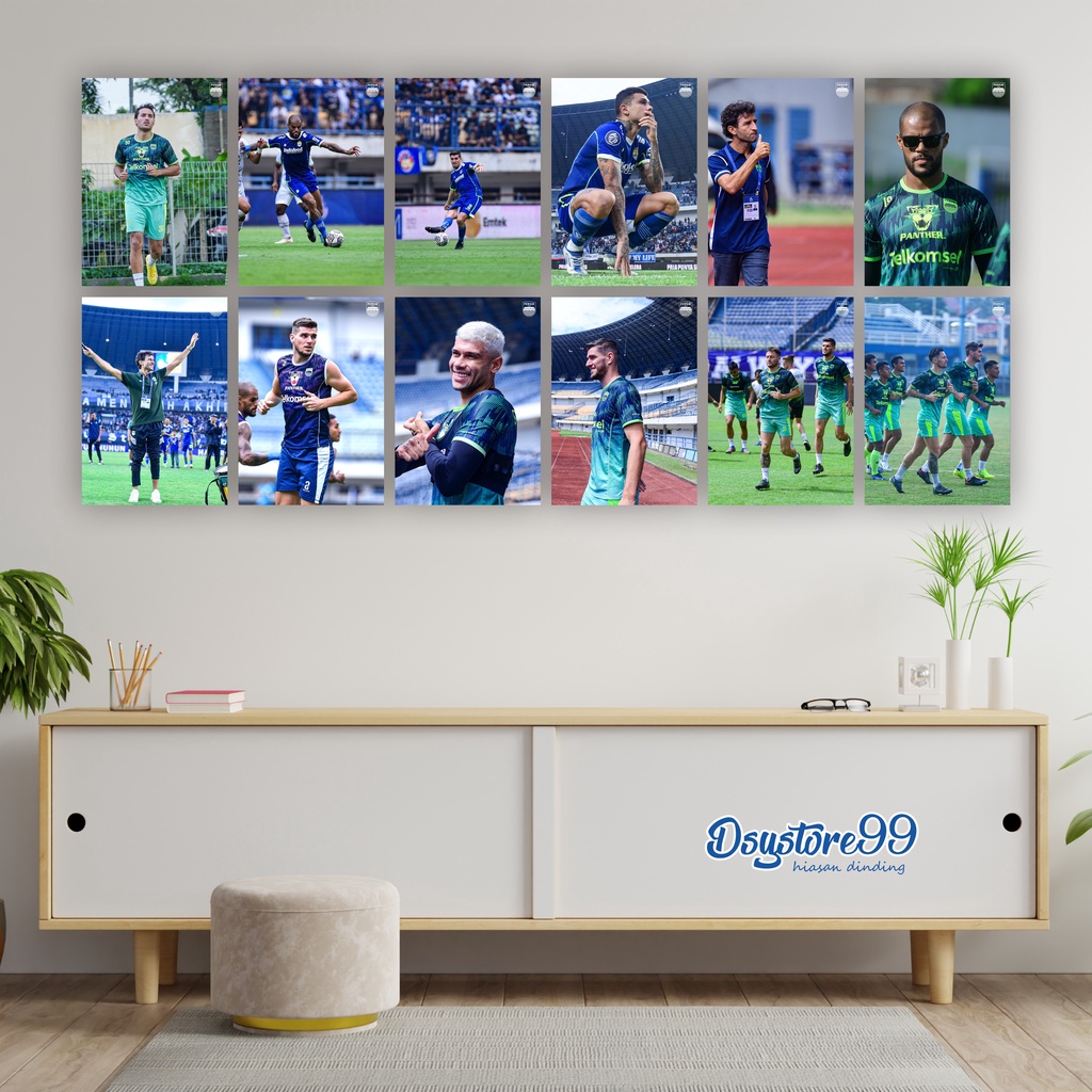 Poster Bola A4 1SET PILIHAN 19 KLUB