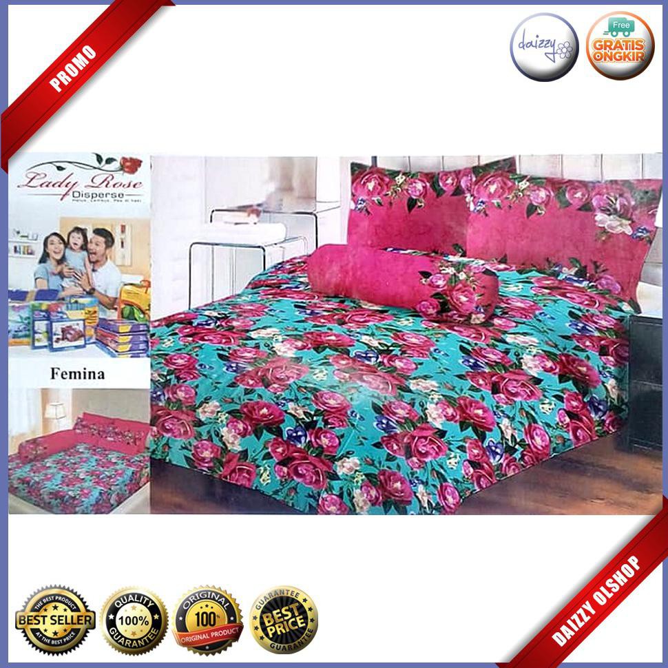 Sprei Lady Rose Disperse 180 - Femina BMSA264
