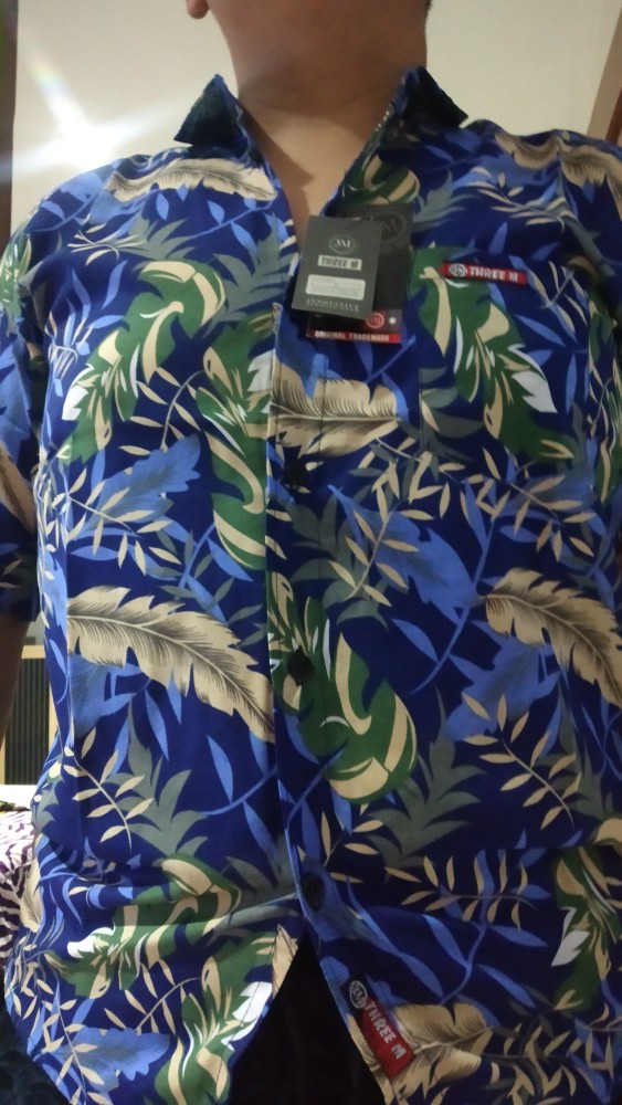 Kemeja New Arrival Distro Batik Pria Bordir Sogan Hrb026 Batik Notoarto