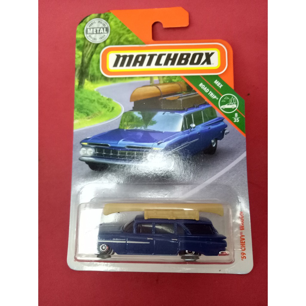 Matchbox MBX Diecast Road Trip 59 Chevy Wagon