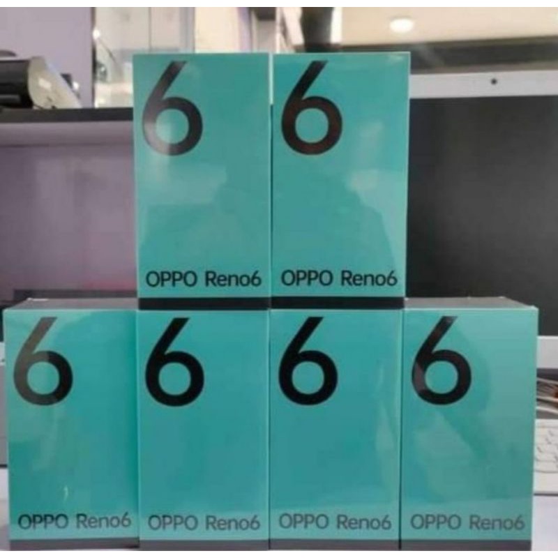 OPPO RENO 6 4G 8/128GB GARANSI RESMI TERMURAH