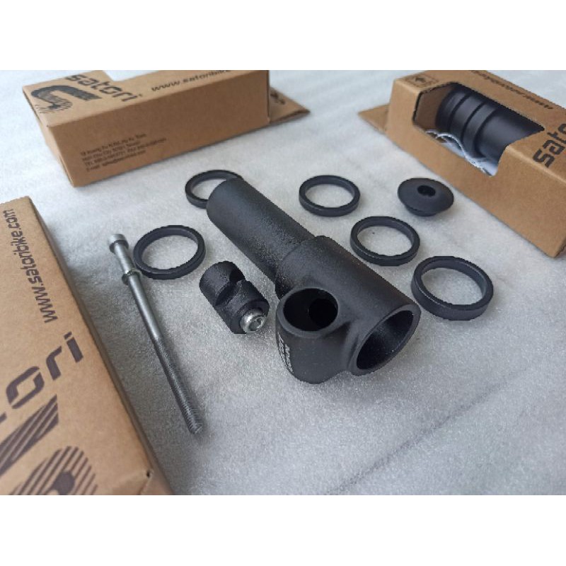 peninggi stang cagak stem satori peninggi shock mtb