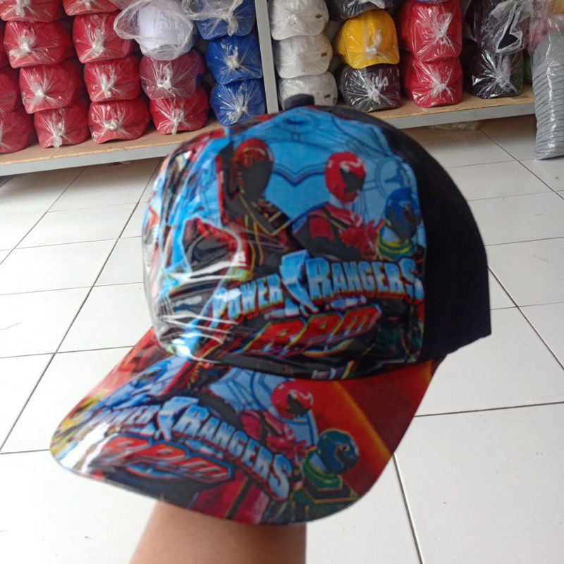 TOPI ANAK MiKA GAMBAR DEPAN RANDOM(654)-3