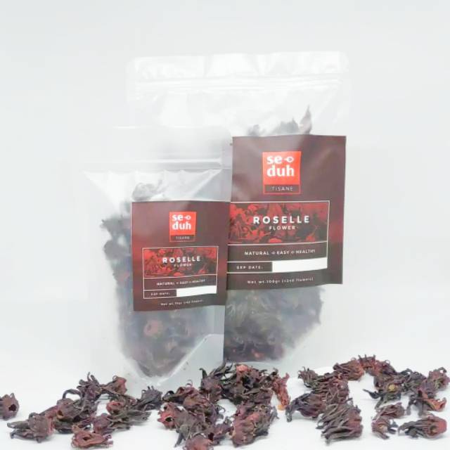 

Tisane Bunga Kering 25 dan 100 gram - Rosella Ungu