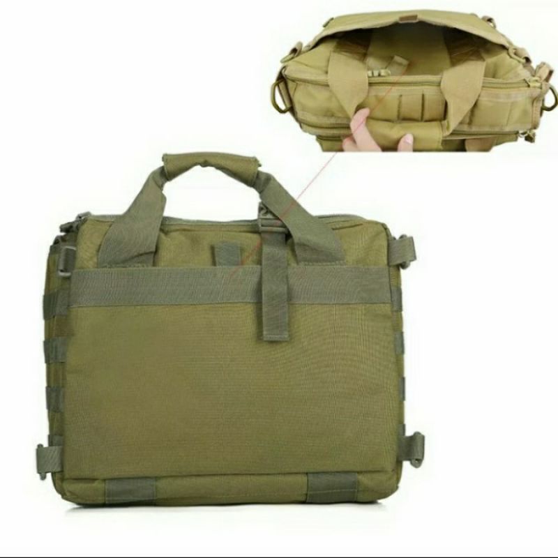 Tas Laptop Selempang Army Tactical
